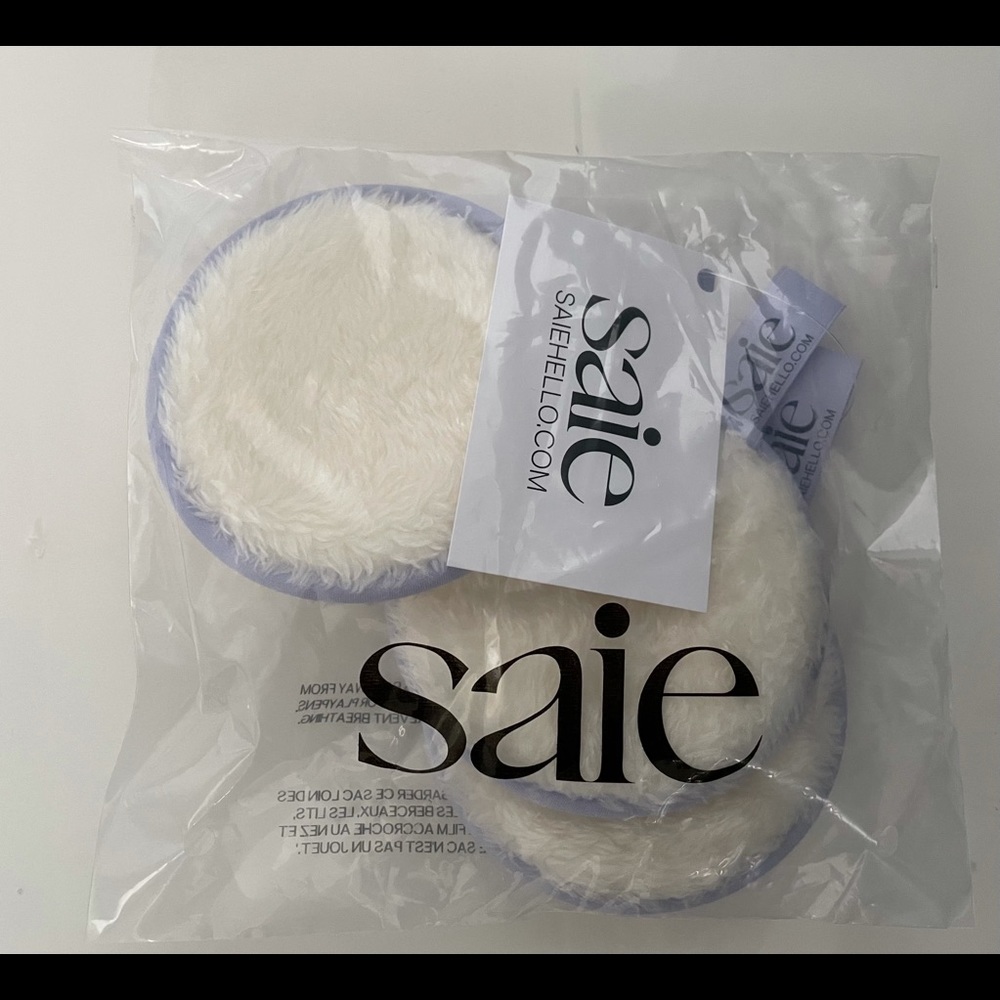 Saie hello Cotton round makeup remover